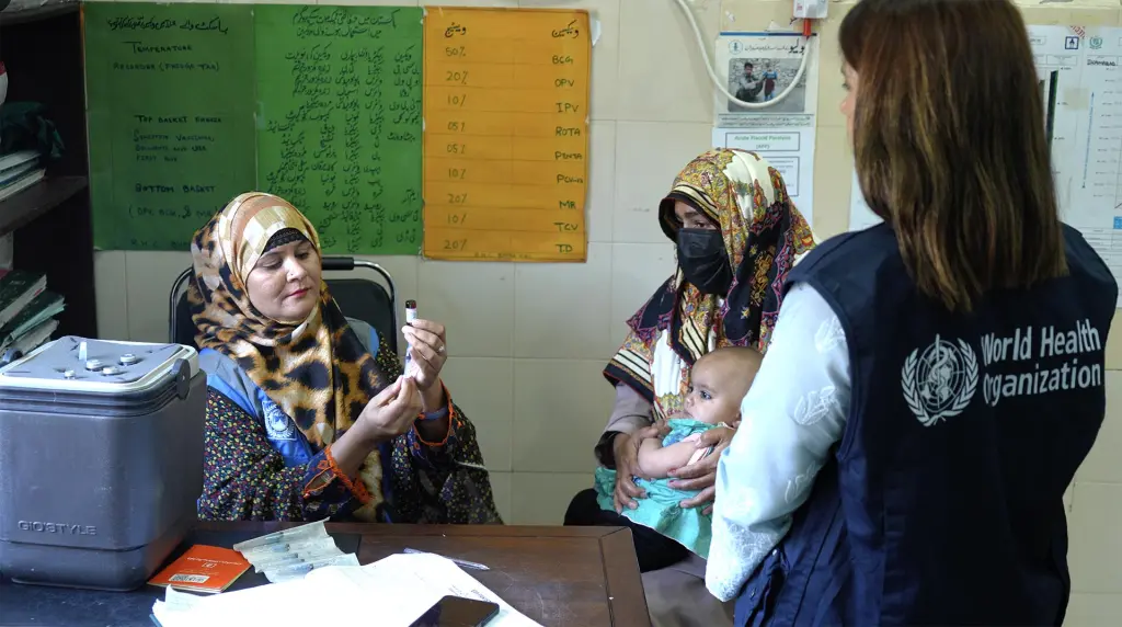 WHO and Pakistan Celebrate 50 Years of Life-Saving Vaccination